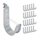 thumbnail image 1 of Gancho de Almacenamiento ICC J-Hook Abrazadera para Viga Paquete de 25 Unidades 10 cm, 1 of 9