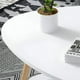 thumbnail image 4 of Mesa De Centro Vintage Triangular 60x60x42cm Madera Blanco, 4 of 5