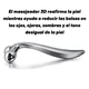 thumbnail image 4 of Masajeador Facial Corporal 3d Rodillo Reafirmante Antiestrés, 4 of 6