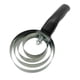 thumbnail image 3 of Herramienta de depilación de caballos de grada de 4 anillos con mango cómodo, práctico cepillo de grada de Metal, cepillo de caballo para vacas y cabr Negro, 3 of 5