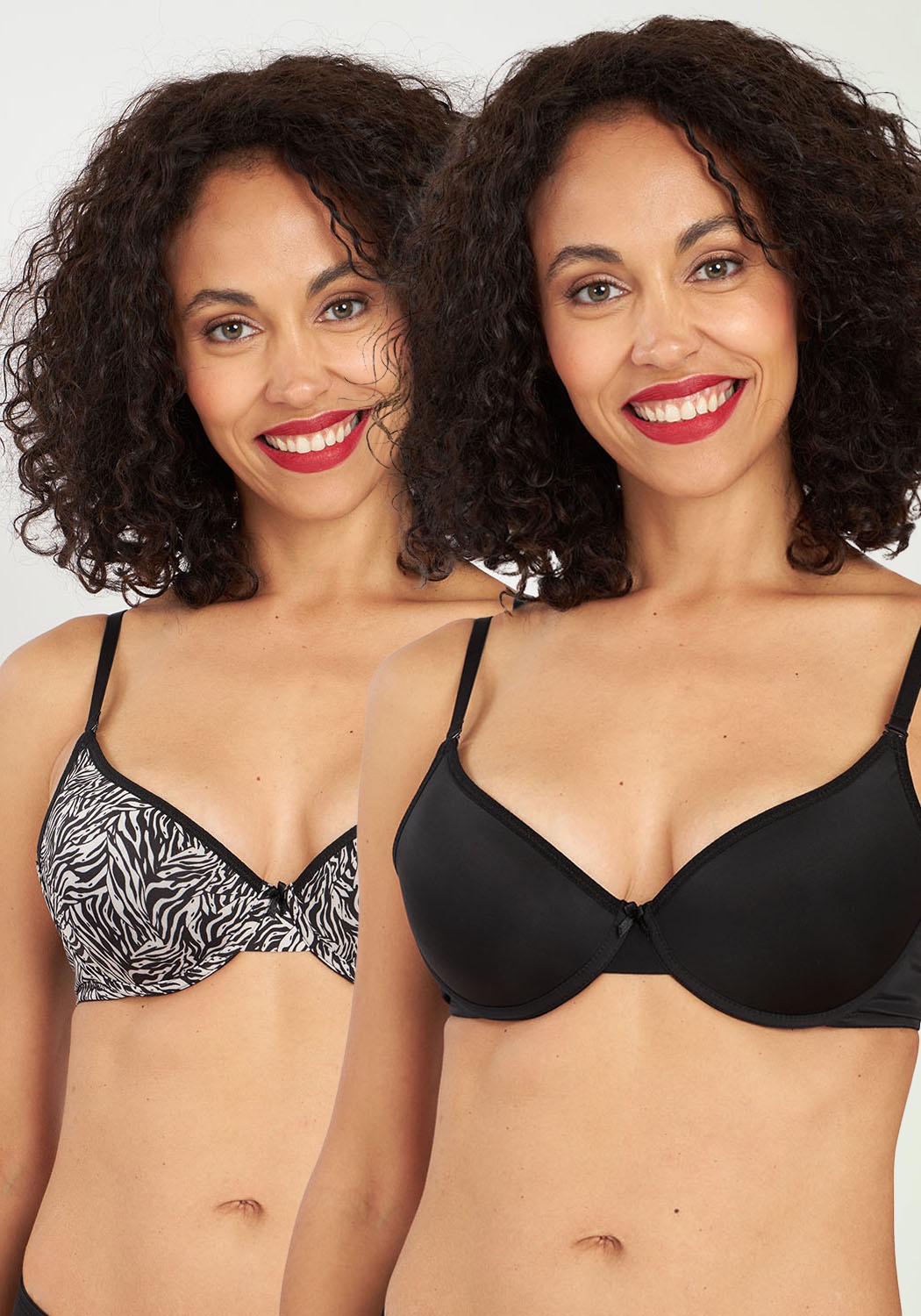 Kayser - Pack 2X Sosten Push Up Microfibra P250.023-Negc