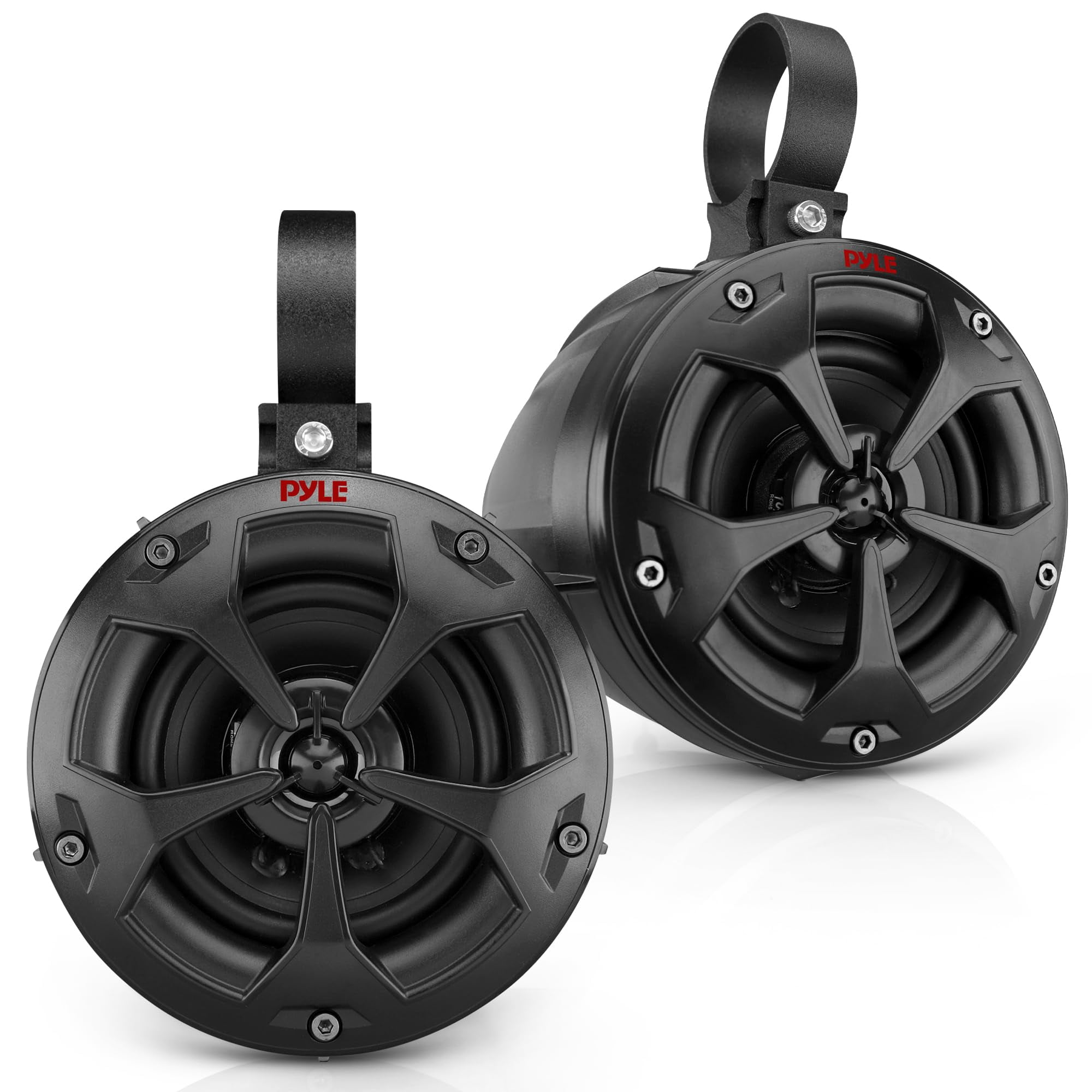 Sistema De Altavoces Pyle Off-road De 4 Pulgadas, Resistente Al Agua, 800 W De Potencia