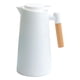 thumbnail image 4 of Hervidor De Aislamiento Térmico Jarra De 1L Mango De Madera Para Calentador De Agua Regalos De Amigos Blanco, 4 of 5