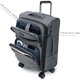 thumbnail image 2 of Maleta KROSER Carry On 20 Pulgadas Expandible TSA USB, 2 of 3