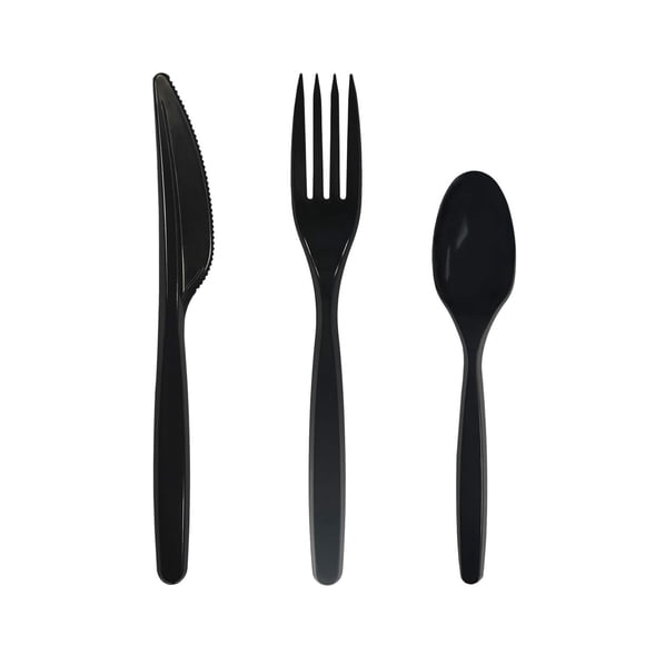 Combo de cubiertos de plástico Party Essentials KITCB-3001 300 piezas