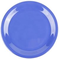 Imahe - Set 3 Plato Melamina Azul 16.5 Cm