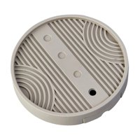 Ioensy - Macetero Moderno Con Ruedas Invisibles, Ideal Para El Balcón Del Hogar, Color Caqui.