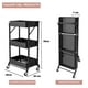 thumbnail image 2 of Carro Organizador Plegable de 3 Niveles Blanco, 2 of 6
