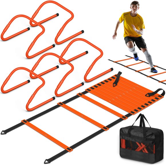 Set de equipo de entrenamiento de velocidad y agilidad SMTPDT con escalera