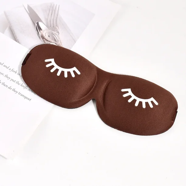 3D Sleep Mask Beauty Eyelash Sleeping Eye Mask Eyeshade Sleep Aid Travel Outdoor Home Eyes Rest Relax Eyecover Health Care