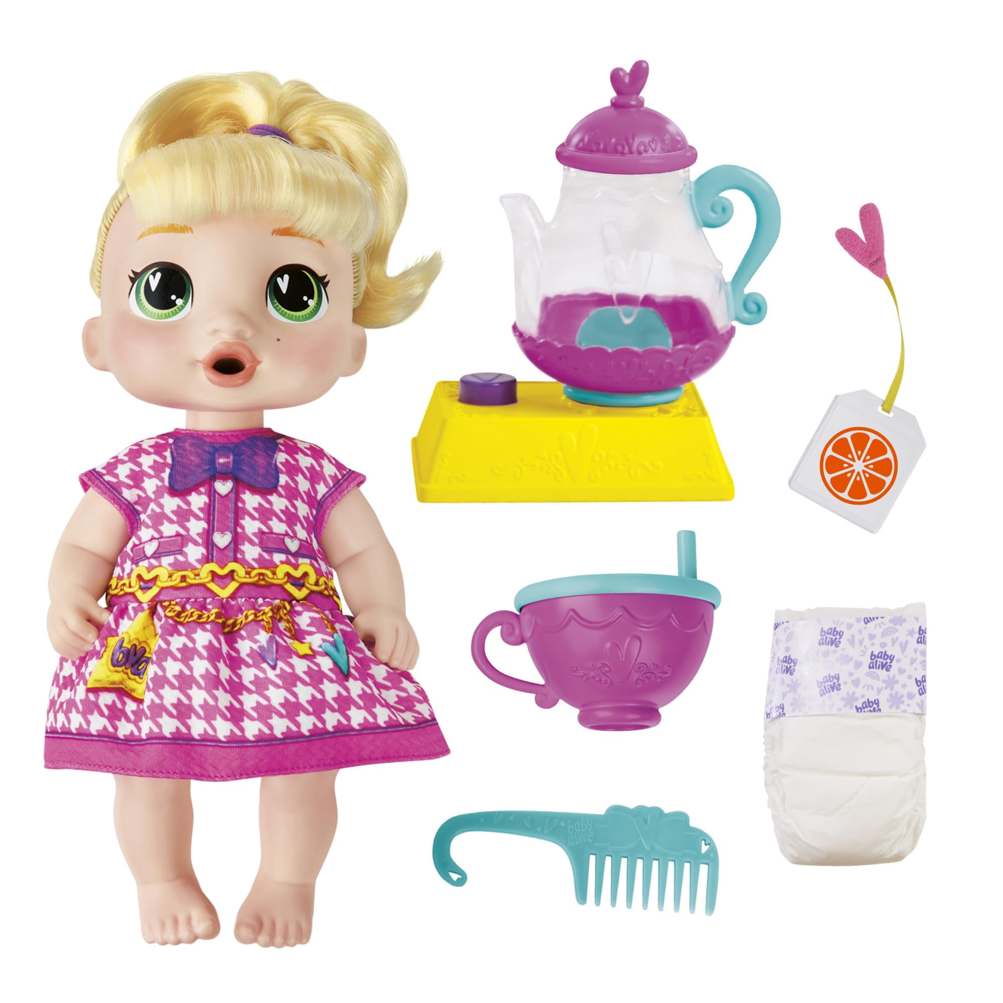 Doll Baby Alive Bubbly Tea Party Lala Googoo Con Tetera De 28 Cm