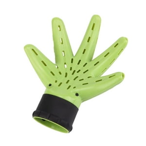 Genérico - Hairdress Hand Shape Hair Blow Dryer Difusor Universal Blower Cover Verde