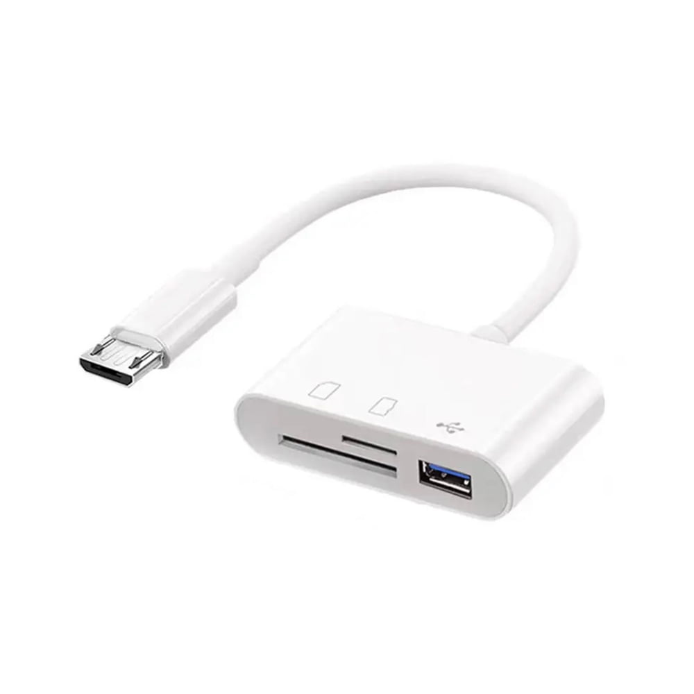 Mi Compra Online - Adaptador Otg 3 En 1 Salida Tipo Micro Usb