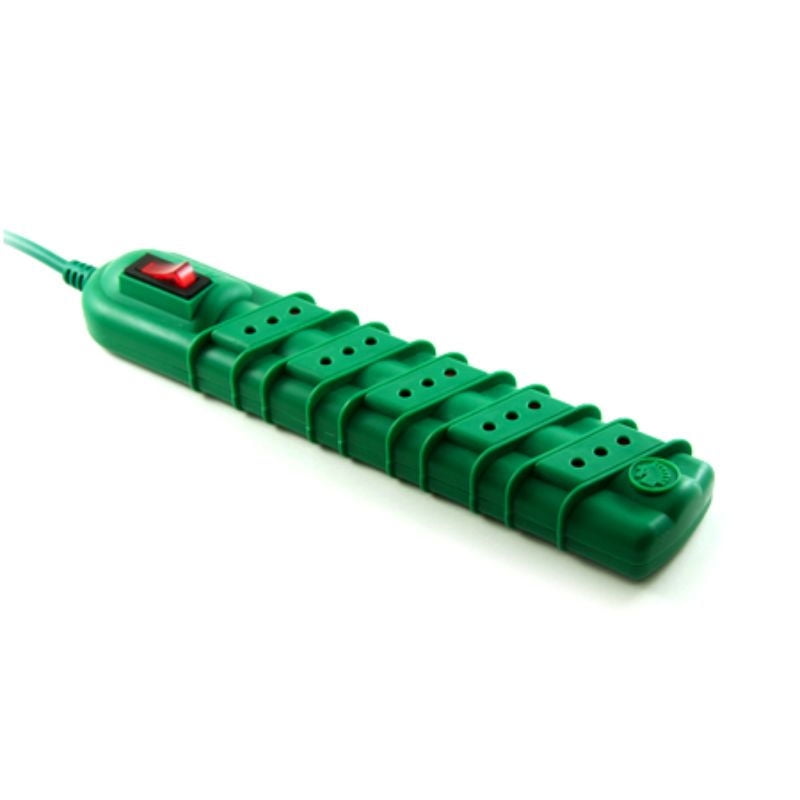 Rema - Alargador Con Luz Piloto 5 Posiciones 3 Metros Verde