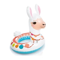 Flotador Inflable Para Niños Intex Animal Ring, Llama