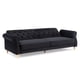 thumbnail image 5 of Sofá Futon 3 Cuerpos Con Capitone Negro, 5 of 11