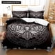 thumbnail image 1 of x878 Bed SheetsDeath Moth Black Bedding Set, Gothic Bedding Set, Skull and Butterfly Cover, Luxury Home Bedding, pcs, pcs 3-Piece Bedding Set (1 Duvet Cover + 2 Pillow Shams) nj878, 1 of 5