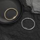 thumbnail image 3 of Pulseras de Tenis de 4 Mm para Mujer Clásicas de Oro Simulado con Diamantes Pulsera de Tenis Chapada en Oro de 18K Corte Redondo Pulseras de CZ Boda Nupcial Graduación Cumpleaños Joyería Pulseras, 3 of 5