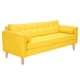 thumbnail image 2 of Sofa Retro 3cg Felpa 05 Amarillo, 2 of 6