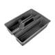 thumbnail image 1 of Gris Resistente Del Organizador Del Totalizador De La Canasto Del Carrito De La Limpieza Portátil De Los PP Para El Estilo A De Las Salas Del Arte, 1 of 3