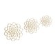 thumbnail image 4 of Soporte Para Arreglos Florales, Suministros De Rejilla Floral Para Jarrón, Fijación De Plantas De Mesa, Dorado, 4, 5 Y 6 Pulgadas, 4 of 5