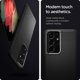 thumbnail image 4 of Funda Spigen Liquid Air para el Galaxy S21 Ultra 5G, color negro mate, 4 of 8