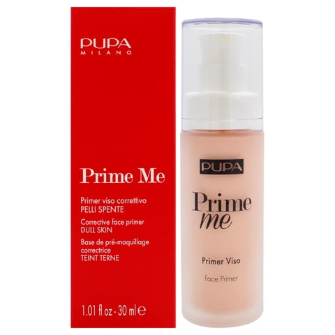 Pupa Milano - Prime Me Imprimación Facial Correctora - Melocotón De Para Es - Imprimación
