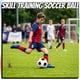 thumbnail image 4 of Balón de Fútbol PlayBolt Tamaño 4 con Bomba Negro/Blanco, 4 of 7