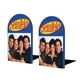 thumbnail image 1 of Seinfeld Sujetalibros decorativos temáticos, tope para estantería con base antideslizante, uso dual para hogar y oficina - 2 piezas, 1 of 6