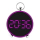 thumbnail image 5 of Reloj Despertador Digital Moderno Con Luz Ambiental Para Sala De Estar, Oficina, Mesita De Noche, Color Rojo Rosa, 5 of 5