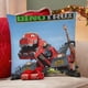 thumbnail image 4 of Dinotrux Fundas de almohada de terciopelo con tema, regalos de funda de almohada, decoración para el hogar, cojín de lanzar, regalo de cumpleaños para fans y parejas.30*30cm., 4 of 6