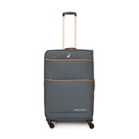 Maleta De Tela Mediana Nautica Lisboa 20Kg Gris