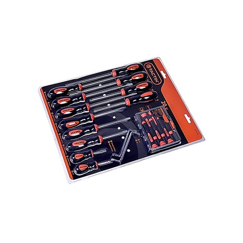 Tactix - Juego De Destornilladores 20 Piezas