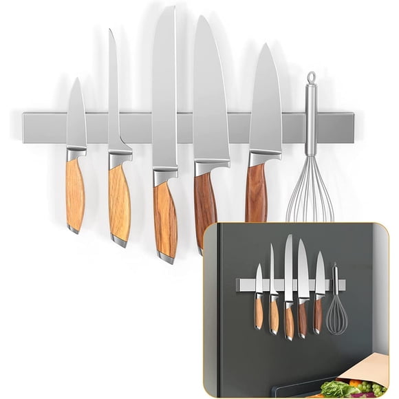 Soporte magnético para cuchillos Ninonly 30 cm para refrigerador