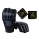thumbnail image 1 of Guantes De Boxeo De Medio Dedo Guantes MMA Para Saco De Boxeo Muay Thai Artes Marciales Esqueleto Negro, 1 of 5