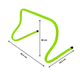 thumbnail image 2 of Pack X5 Vallas De Salto 40 cm Para Entrenamiento De Agilidad y Reacción, 2 of 3