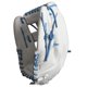 thumbnail image 5 of Guante de Softbol Miken 38 cm para zurdos Blanco/Azul Columbia, 5 of 7