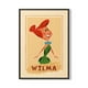 thumbnail image 1 of Cuadro Poster Enmarcado Los Picapiedras Vilma Decorativo, 1 of 1