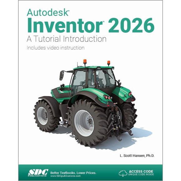 Libro SDC Publications Autodesk Inventor 2026