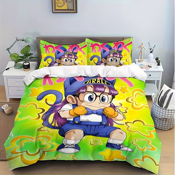 Comic Cute Girl Dr. Slumps Hot Printed Pattern Suitable Suitable for Home Bedrooms Guest Rooms