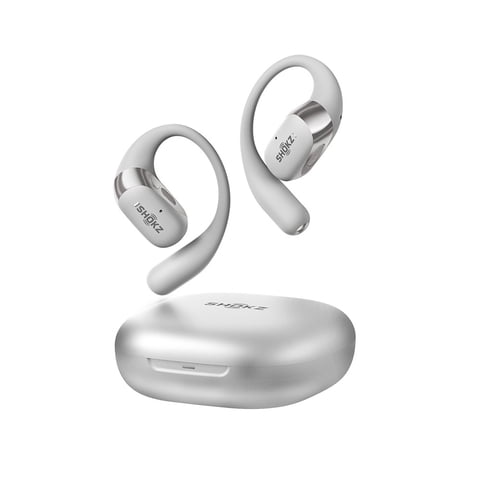 Shokz - Audífonos Bluetooth Openfit 2 Plus - Silver