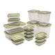 thumbnail image 5 of 17x Cajas de pan Contenedor de pan Contenedor de almacenamiento PP Pan Bagel transparente Contenedores de pan con tapa Soporte de pan para mantener el Verde claro, 5 of 5