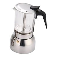 Bothyi - Cafetera Con Tapa De Cristal, Cafetera Expreso Para Restaurante Al Aire Libre, 200Ml