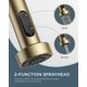 thumbnail image 3 of Grifo de cocina FORIOUS Gold con pulverizador desplegable de acero inoxidable, 3 of 7