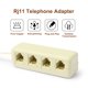thumbnail image 4 of Unique Bargains Divisor de Teléfono RJ11 6P4C 1 Macho a 4 Hembras M/F Convertidor Adaptador de Jack, 4 of 5