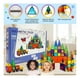 thumbnail image 2 of Set De Construcción Magnético Imán 100 Piezas Magnetic Tiles, 2 of 9