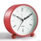 thumbnail image 1 of Reloj Despertador Analógico JALL 10 cm Luz Nocturna Silencioso Rojo, 1 of 7