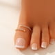 thumbnail image 4 of Gorgeous Copper Toe Ring: Adjustable Decoration for Women & Girls - Perfect for Summer Beach!, 4 of 4
