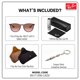 thumbnail image 2 of Gafas de sol Ray-Ban RB4171 Erika Violeta/Marrón - Kit, 2 of 7