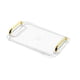 thumbnail image 5 of Bandeja De Servicio Rectangular, Almacenamiento Cosmético Moderno Para Escritorio, Mesa De Centro, Hotel M Transparente, 5 of 5